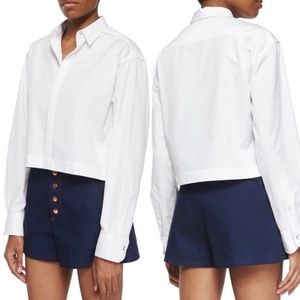 RAG & BONE cropped button down